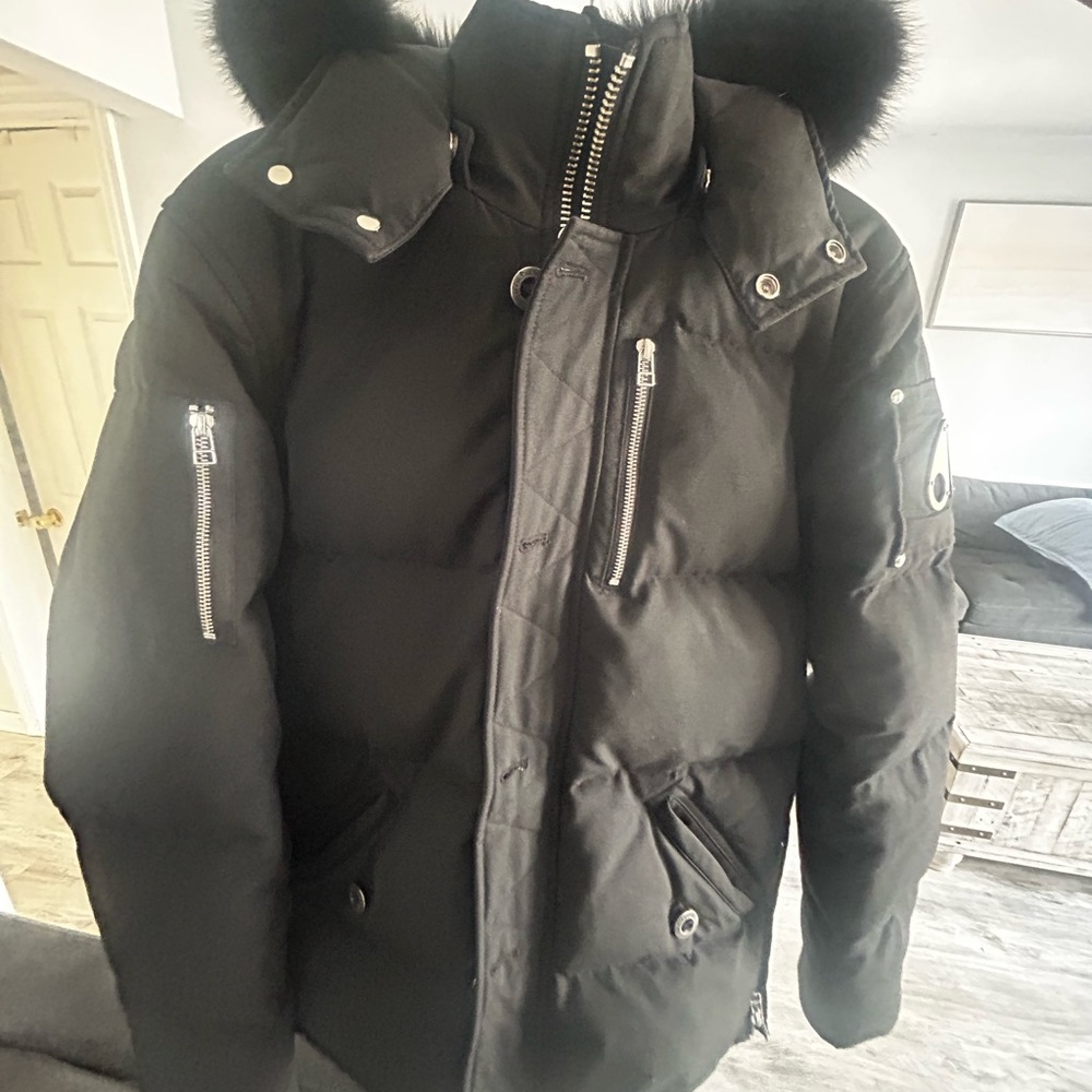 Moose Knuckles Black jacket